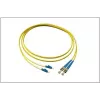 GoodConnections LW-915LT Cabo patch de fibra ótica monomodo duplex, LC/ST, 9/125, 15 m