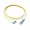 GoodConnections LW-915LT Cabo patch de fibra ótica monomodo duplex, LC/ST, 9/125, 15 m