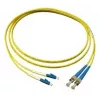 GoodConnections LW-915LT Cabo patch de fibra ótica monomodo duplex, LC/ST, 9/125, 15 m