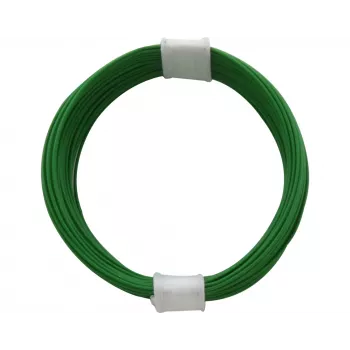 Donau Elektronik 110-4 fio flexível 1 x 0,04 mm² verde 10 m