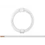 Donau Elektronik 114-55 fio flexível 2 x 0,08 mm² branco 5 m