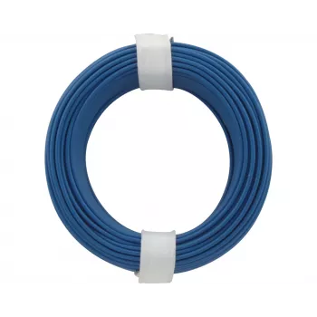 Donau Elektronik 118-2 fio flexível 1 x 0,14 mm² azul 10 m