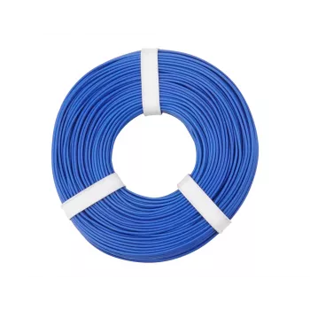 Donau Elektronik 125-052 fio flexível de comando 1 x 0,25 mm² azul 50 m