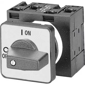 Eaton T0-1-8200/E interruptor de cames 90° unipolar 20 A, cinzento/preto 67352