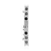 Bloco de contactos auxiliares Eaton NHI21-PKZ0, 2NO+1NC, montagem lateral, terminais de parafuso, branco 072894