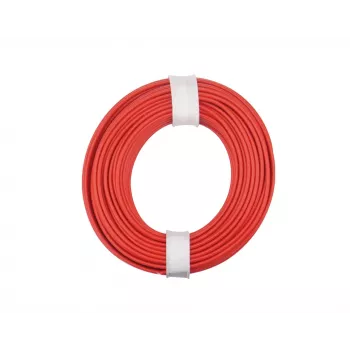Donau Elektronik 175-010 fio LiY 1 x 0,75 mm² vermelho 1 unid.