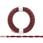 Donau Elektronik 210-10 fio flexível 2 x 0,04 mm² vermelho/preto 10 m