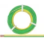 Donau Elektronik 318-354-50 fio flexível 3 x 0,14 mm² amarelo, branco, verde 50 m