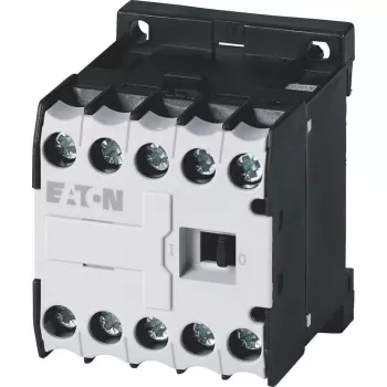 Contator mini Eaton DILER-22-G(24VDC), 4 polos, 2NO+2NC, bobina 24V DC 010042