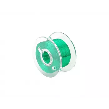 Donau Elektronik LD10-4 fio de cobre esmaltado, 0,10 mm de diâmetro exterior, 100 m, isolamento de poliuretano, soldável, 155 °C, AWG 40