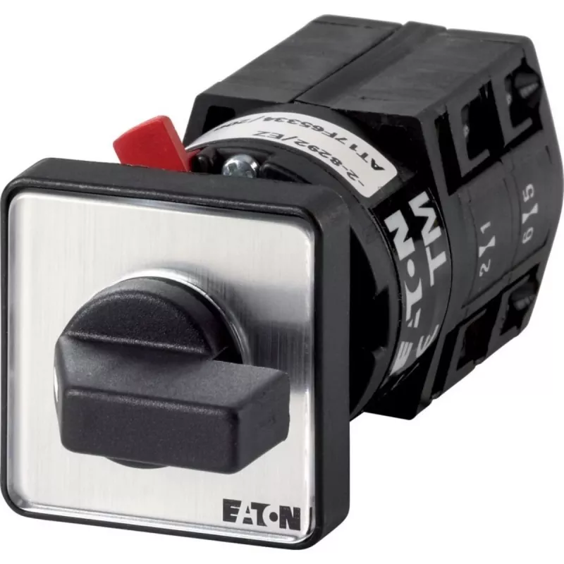 Eaton TM-2-8231/EZ interruptor basculante unipolar preto metal (000700)