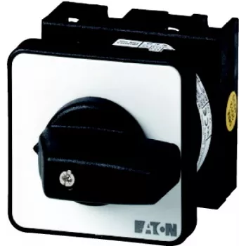 Eaton T0-1-15431/EZ interruptor de cames, unipolar, 20 A, preto/prateado 022245
