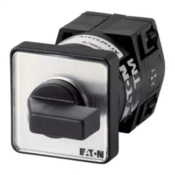 Eaton TM-1-15431/E interruptor basculante metálico, unipolar, 16 A, 250 V, montagem em painel, atuador preto, caixa metálica 025045
