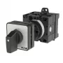 Eaton T3-3-8401/Z interruptor de cames tripolar, 32 A, 690 V AC, IP65, preto/prateado 035739