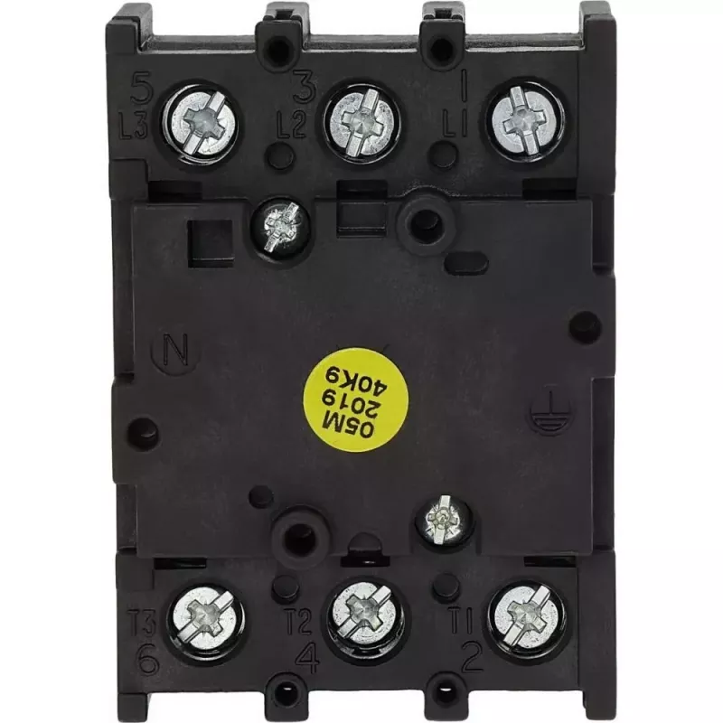 Eaton P1-32/E interruptor de alavanca, 3 polos, preto/branco 079065