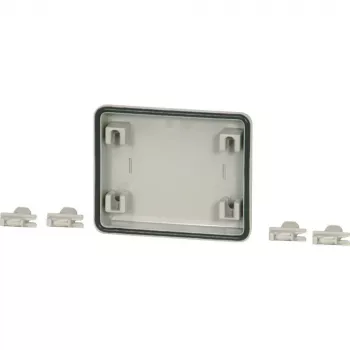 Flange Eaton FL2-X para caixa da série CI, 187,5 mm de largura, cinzento