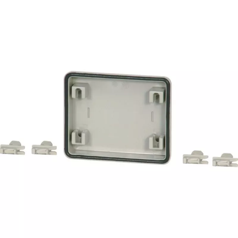 Flange Eaton FL2-X para caixa da série CI, 187,5 mm de largura, cinzento