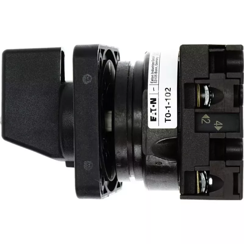 Eaton T0-1-102/E interruptor de alavanca bipolar, preto/branco 088709