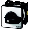 Eaton T0-2-8211/E interruptor de alavanca bipolar, preto/metálico 022234
