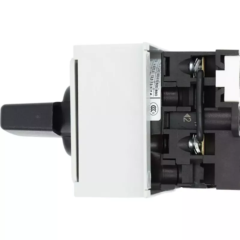 Eaton T0-1-15431/IVS interruptor de alavanca unipolar, preto/branco 026991