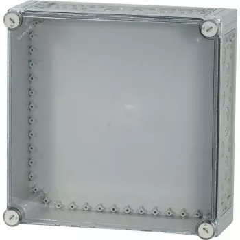Caixa isolante Eaton CI44E-125, policarbonato, IP65, IK08, cinzento, 125A, montagem de superfície 031436