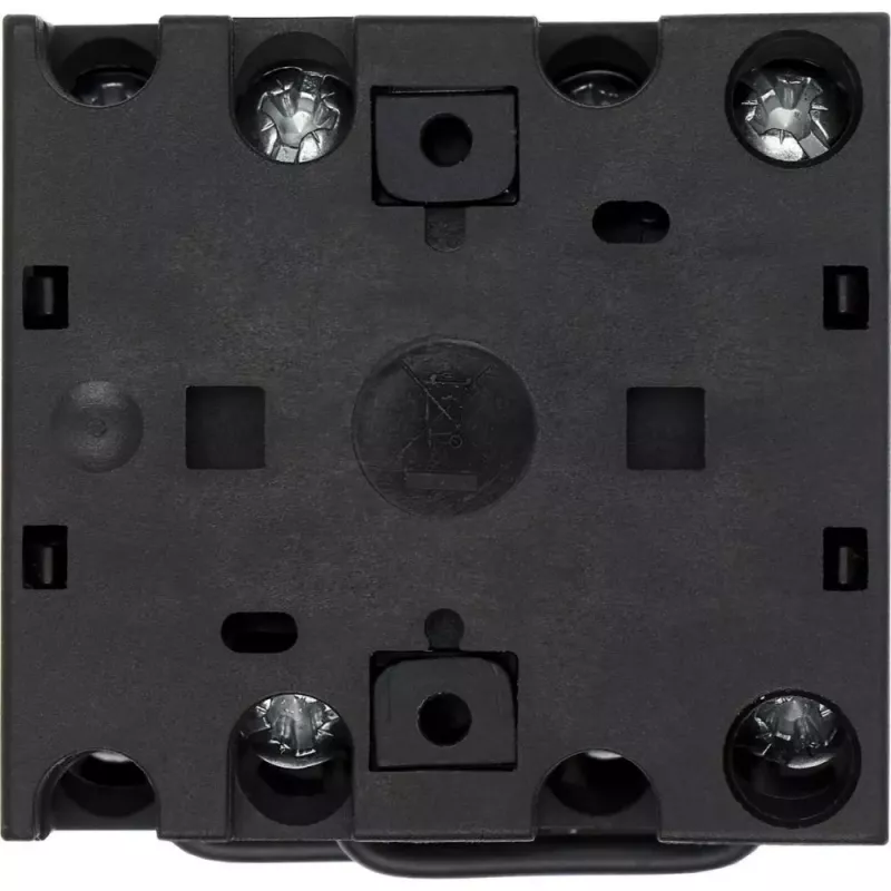 Interruptor de came Eaton T0-4-8213/E 4 polos 20A 690V IP65 manípulo rotativo preto 031726