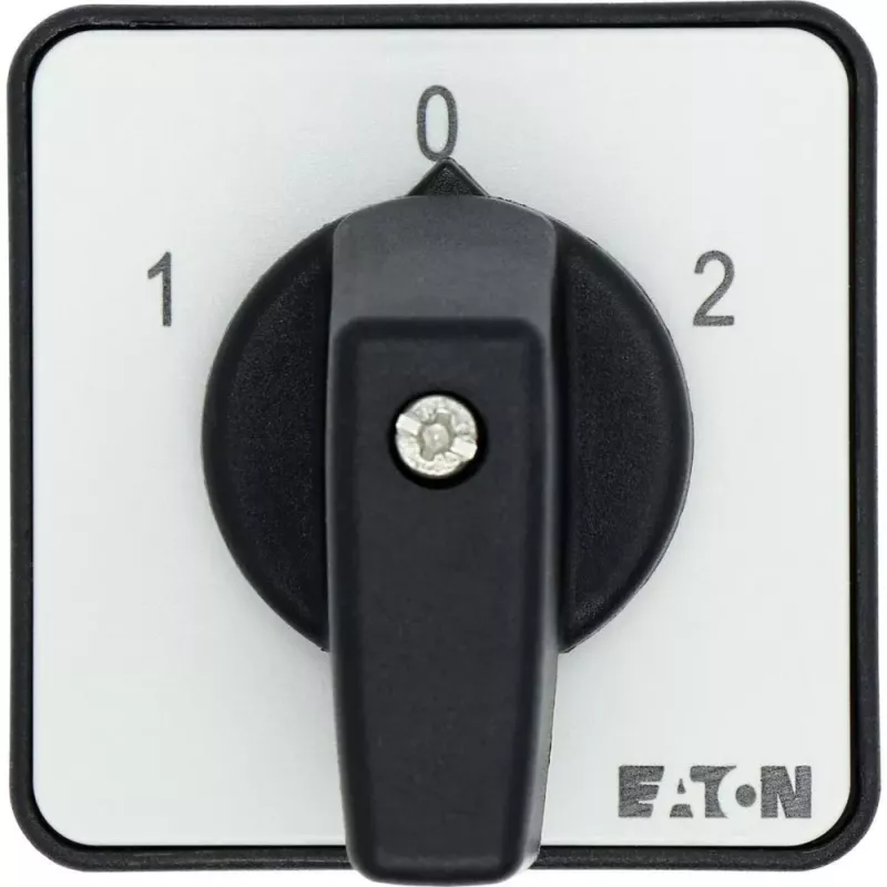 Interruptor de came Eaton T0-4-8213/E 4 polos 20A 690V IP65 manípulo rotativo preto 031726