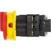 Eaton P1-25/EA/SVB interruptor rotativo de 3 polos, laranja/vermelho 041097