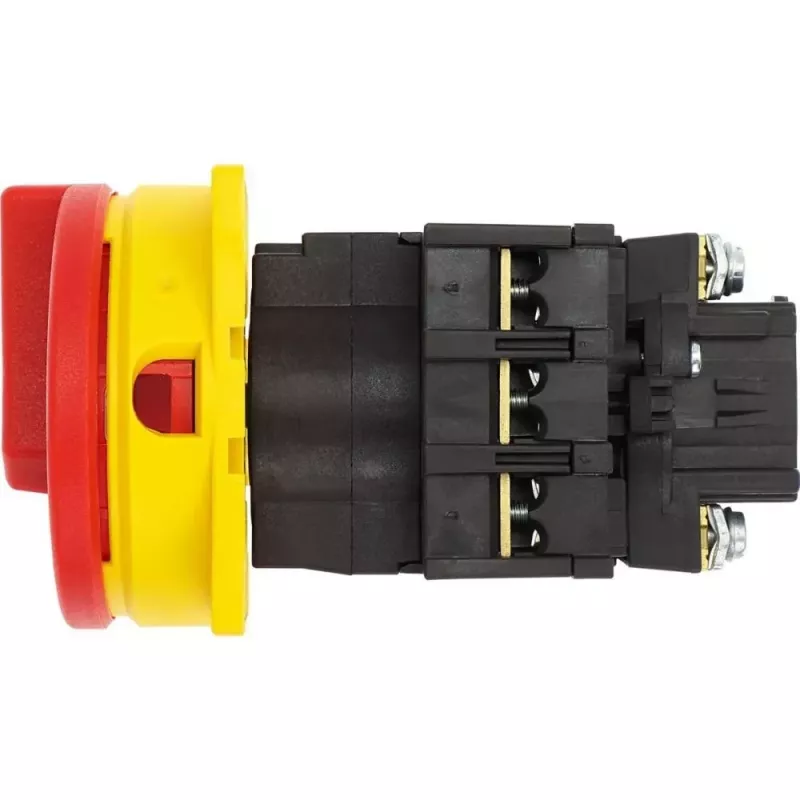 Eaton P1-25/EA/SVB interruptor rotativo de 3 polos, laranja/vermelho 041097
