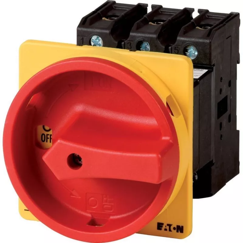 Seccionador de carga ON-OFF EATON P3-63/V/SVB 63A 3 polos, montagem intermédia, IP65 048218