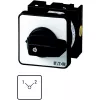 Interruptor de came Eaton T0-3-8222/E 3 polos 20A 690V AC, preto/prateado 048339