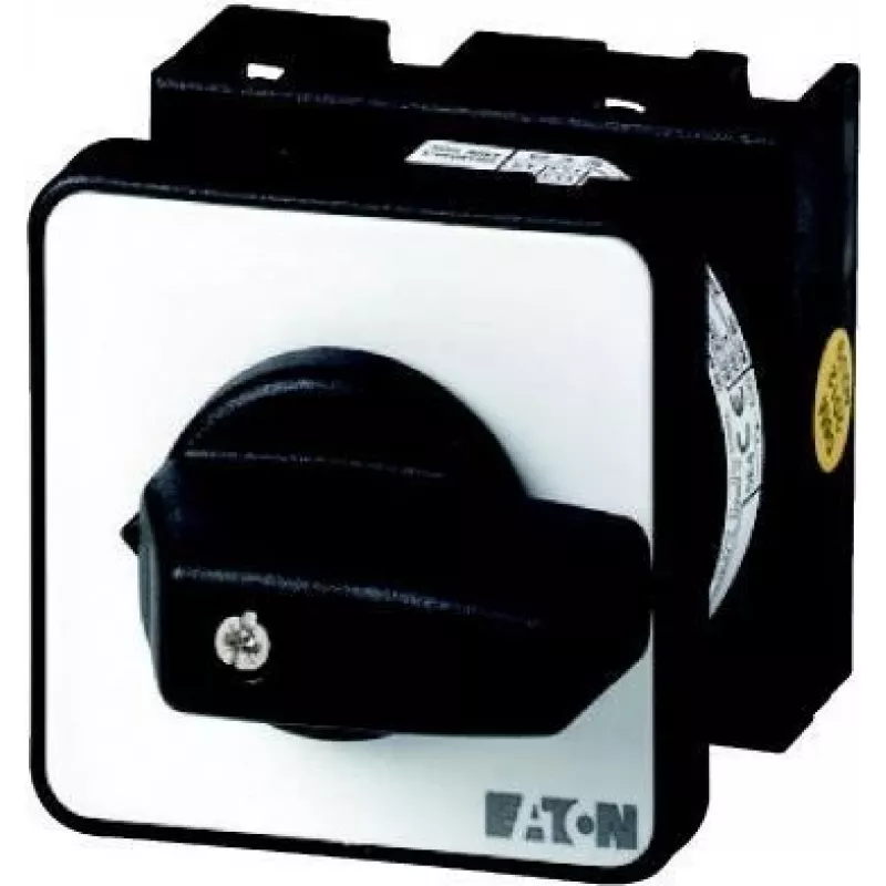 Interruptor de came Eaton T0-3-8222/E 3 polos 20A 690V AC, preto/prateado 048339
