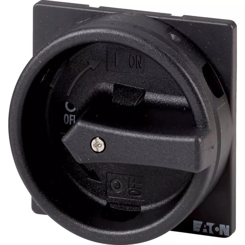 Manípulo rotativo Eaton SVB com função de cadeado para interruptores principais P1/P3, preto (062491)