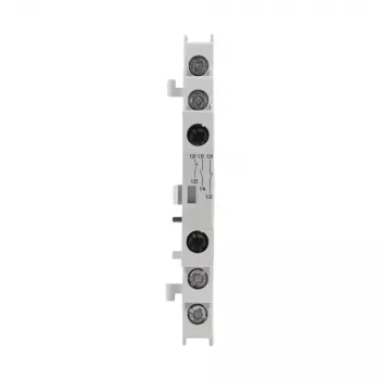 Bloco de contactos auxiliares Eaton NHI12-PKZ0, 1NO+2NC, montagem lateral para PKZ0/PKE, branco 072895