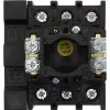 EATON P1-32/EA/SVB/HI11 Interruptor principal, 3 polos, 32 A, montagem em quadro, vermelho/amarelo 072567
