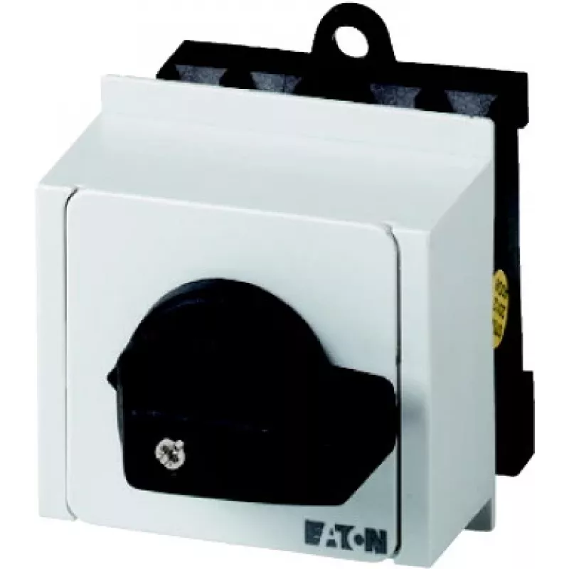 Eaton T0-3-8212/IVS interruptor de alavanca de 3 polos, preto/branco 079186