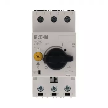 Eaton PKZM0-1.6-T Disjuntor de proteção de transformador, 3 polos, 1,0-1,6 A, manípulo rotativo 088912