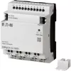 Eaton EASY-E4-UC-16RE1 Relé de controlo easyE4, 8 DI, 4 AI, 8 saídas de relé, Ethernet, LCD, calha DIN