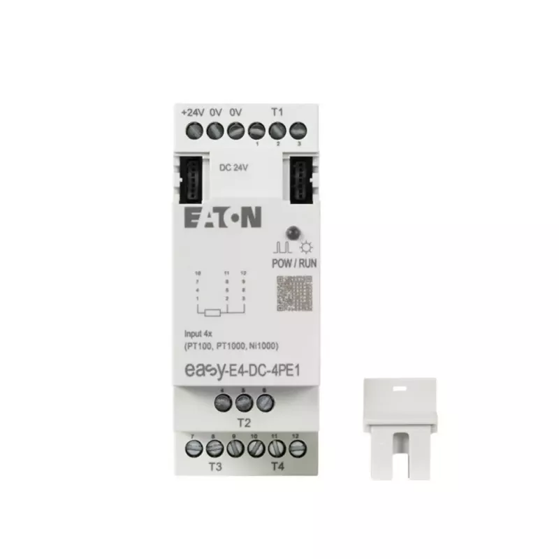 Eaton EASY-E4-DC-4PE1 easyE4 módulo de expansão E/S, 4 RTD