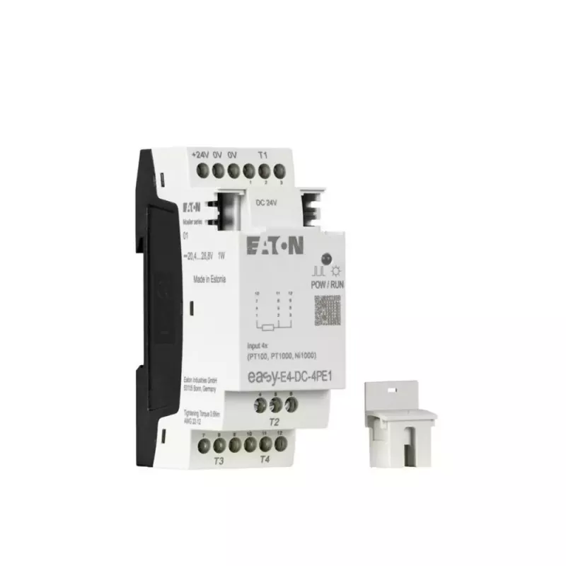 Eaton EASY-E4-DC-4PE1 easyE4 módulo de expansão E/S, 4 RTD