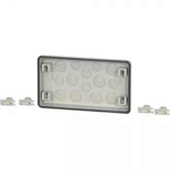 Eaton FL3-2 Flange para armário elétrico, plástico cinzento, 250 x 230 x 116 mm 090798