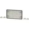 Eaton FL3-2 Flange para armário elétrico, plástico cinzento, 250 x 230 x 116 mm 090798