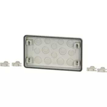 Eaton FL3-2 Flange para armário elétrico, plástico cinzento, 250 x 230 x 116 mm 090798