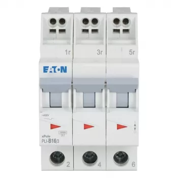 Eaton PLI-B16/3 Disjuntor magnetotérmico tipo B 16 A 3 polos 101314