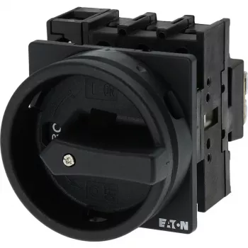 Eaton P1-32/EA/SVB-SW/N Interruptor principal de 3 polos 32 A, IP65, preto 093452