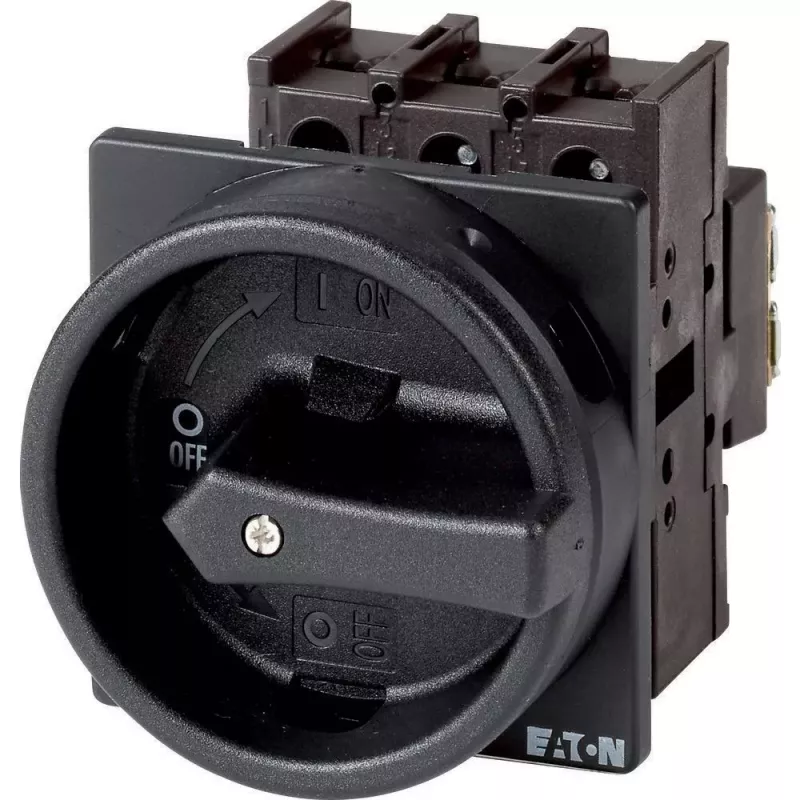 Eaton P1-32/EA/SVB-SW/N Interruptor principal de 3 polos 32 A, IP65, preto 093452