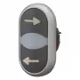 Eaton M22-DDL-S-X226/X26 botão de pressão duplo, iluminado, com inscrição 105227