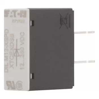 Eaton DILM12-XSPD Contacto auxiliar 2NO+2NC montagem frontal terminais de parafuso 101672
