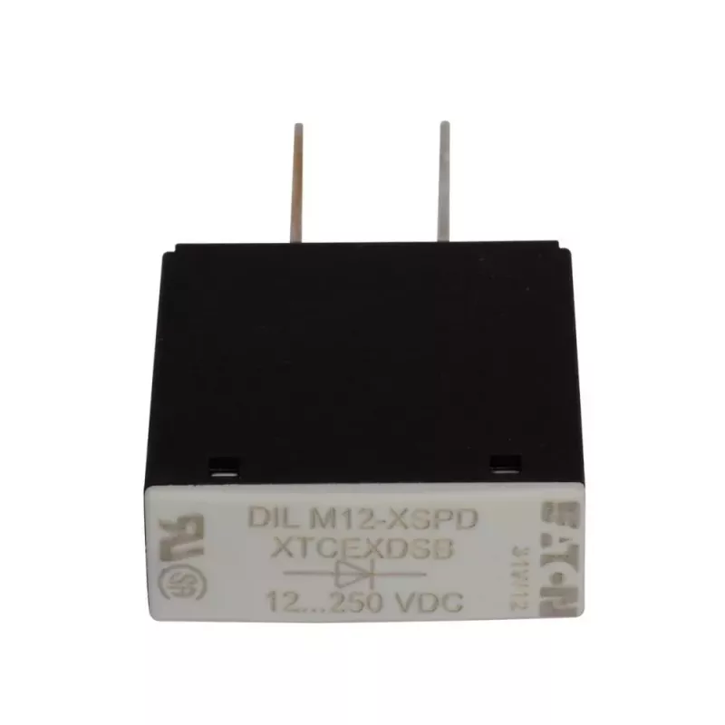 Eaton DILM12-XSPD Contacto auxiliar 2NO+2NC montagem frontal terminais de parafuso 101672