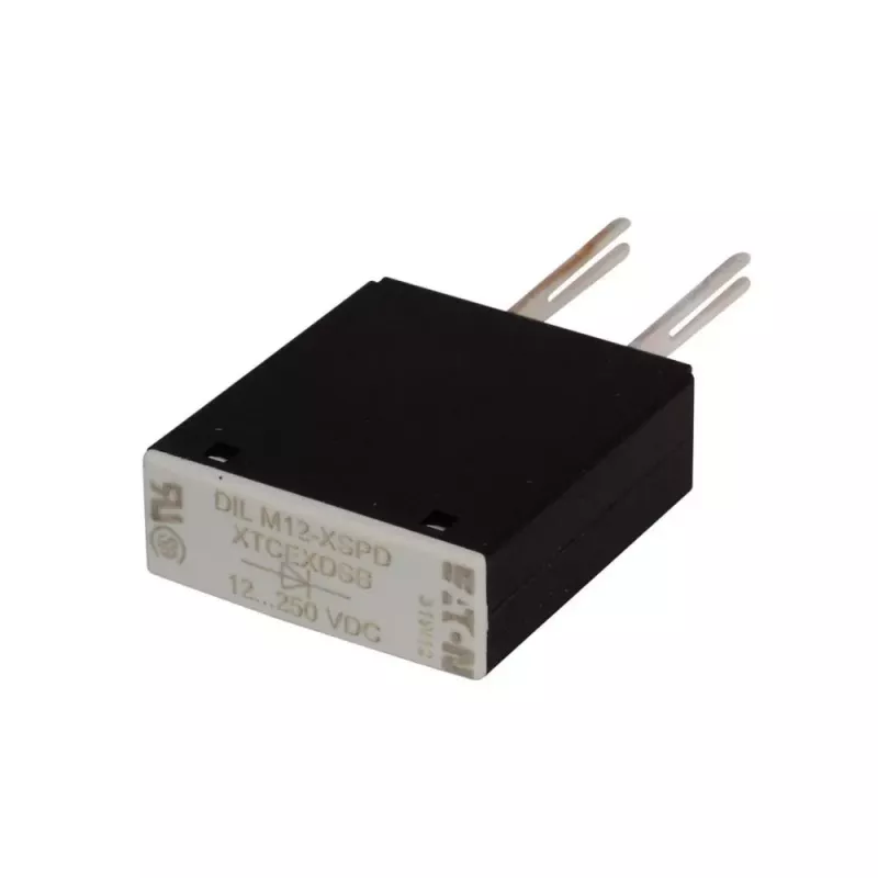 Eaton DILM12-XSPD Contacto auxiliar 2NO+2NC montagem frontal terminais de parafuso 101672